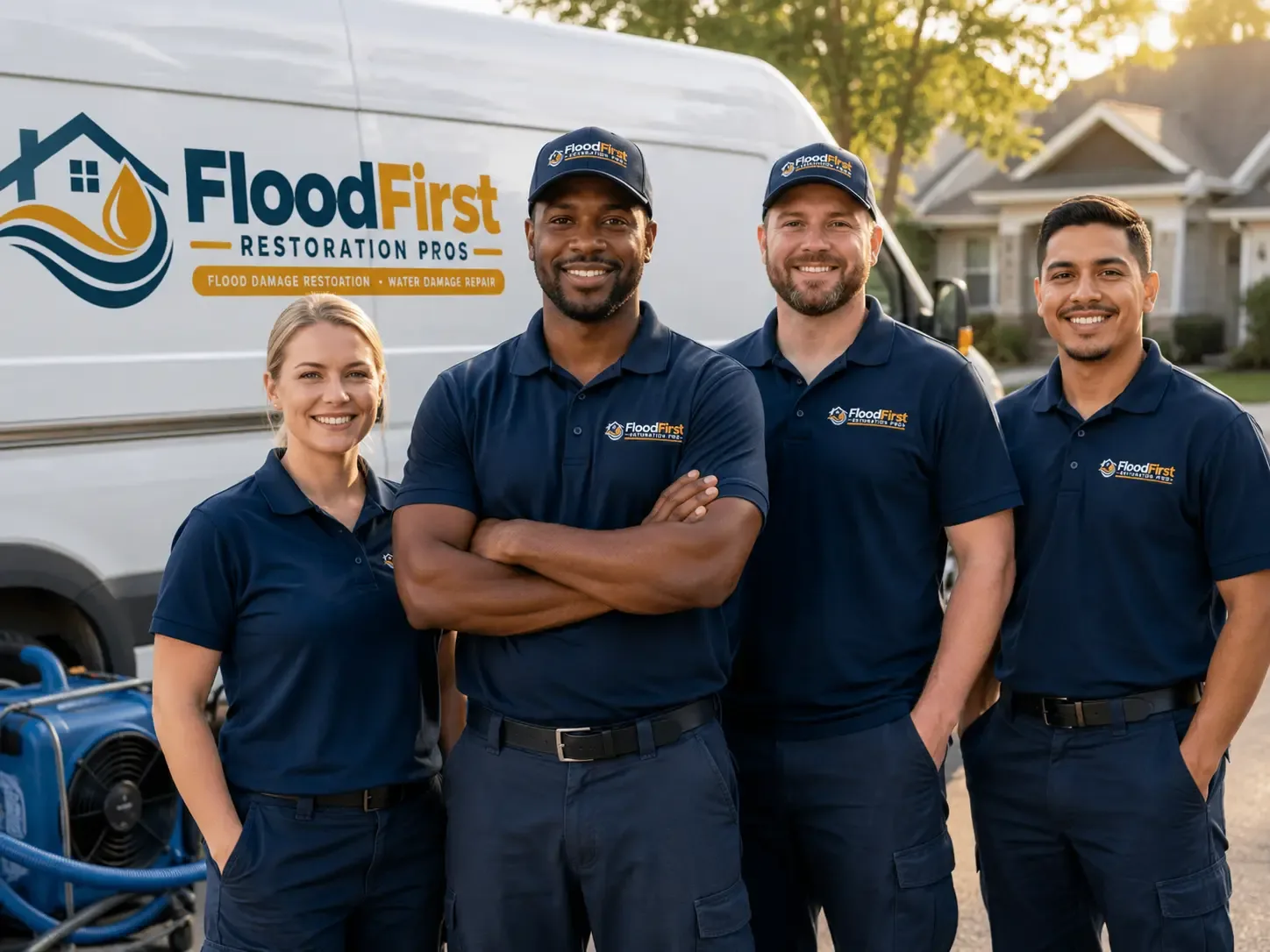 Flood Damage Restoration company in Los Indios, TX